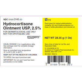 HYDROCORTISONE OINT 2.5%