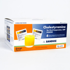 CHOLESTYRAMINE U/D 4GM