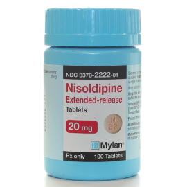 NISOLDIPINE 24HR 20MG