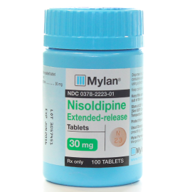 NISOLDIPINE 24HR 30MG