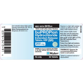 BUPROPION HCL SR 200MG
