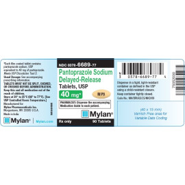 PANTOPRAZOLE SODIUM EC 40MG