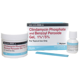 CLIND PHOS/BENZ PEROX 1% - 5%