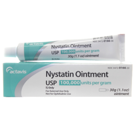 NYSTATIN OINT 100000U/ GM