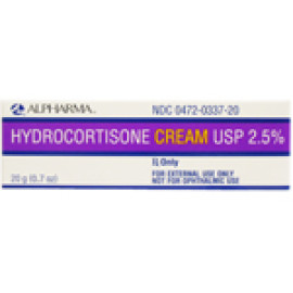 HYDROCORTISONE CRM 2.5%