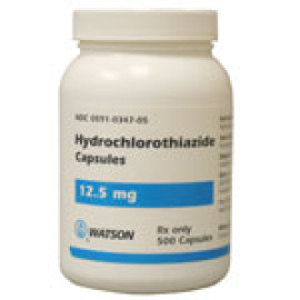 HYDROCHLOROTHIAZIDE 12.5MG