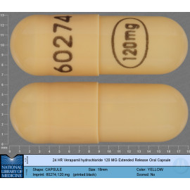 VERAPAMIL HCL SR 120MG