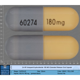 VERAPAMIL HCL SR 180MG