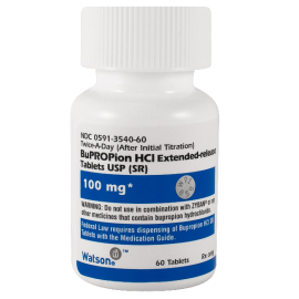 BUPROPION HCL SR 100MG