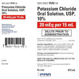 POTASSIUM CHLORIDE SOL 10%