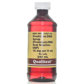 PREDNISOLONE 15MG/5ML