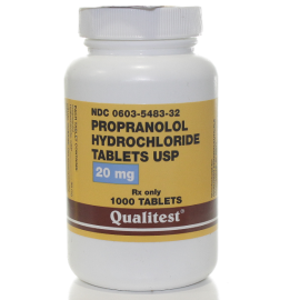 PROPRANOLOL HCL 20MG
