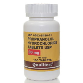 PROPRANOLOL HCL 80MG