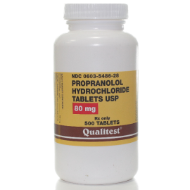 PROPRANOLOL HCL 80MG