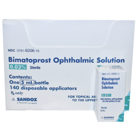 BIMATOPROST OPHTH SOLUTION 0.03%