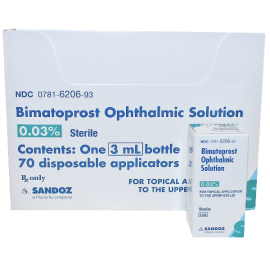 BIMATOPROST OPHTH SOLUTION 0.03%