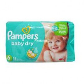 PAMPERS BABY DRY SIZE 6