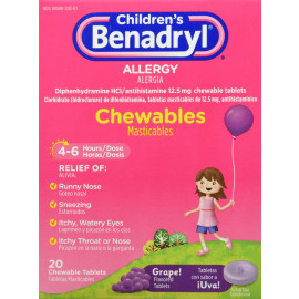 BENADRYL CHILD ALLERGY