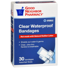 GNP BANDAGE W/P CLEAR BDG