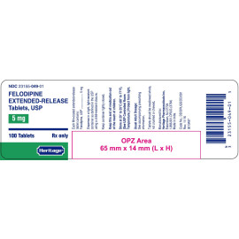 FELODIPINE ER 5MG