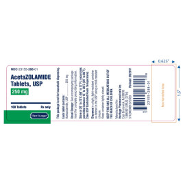 ACETAZOLAMIDE 250MG