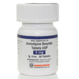 AMLODIPINE BESYLATE 5MG