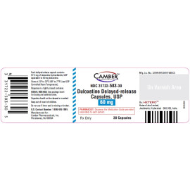 DULOXETINE HCL DR 60MG