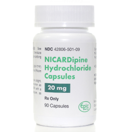 NICARDIPINE HYDROCHLORIDE 20MG