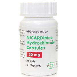 NICARDIPINE HYDROCHLORIDE 30MG