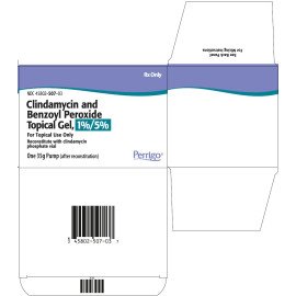 CLINDA/BENZ PEROX W PUMP 1% - 5%