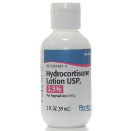 HYDROCORTISONE LOT 2.5%
