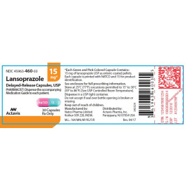 LANSOPRAZOLE DR 15MG