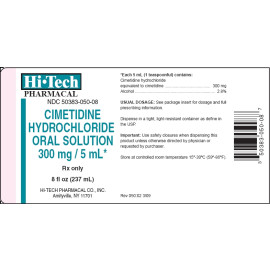 CIMETIDINE HCL SOL 300MG/5ML