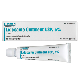 LIDOCAINE OINT 5%