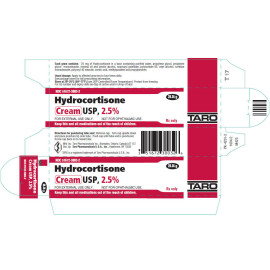HYDROCORTISONE CRM 2.5%