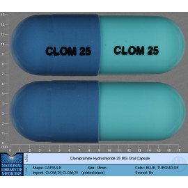 CLOMIPRAMINE HCL 25MG
