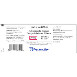 RABEPRAZOLE SOD DR 20MG