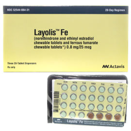 LAYOLIS FE 0.8MG/25MCG