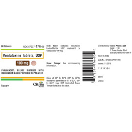 VENLAFAXINE HCL 100MG