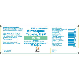 MIRTAZAPINE 30MG