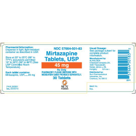MIRTAZAPINE 45MG