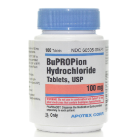 BUPROPION HCL 100MG