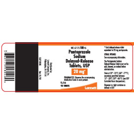 PANTOPRAZOLE SODIUM EC 20MG