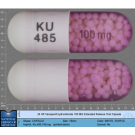 VERAPAMIL HCL ER 100MG