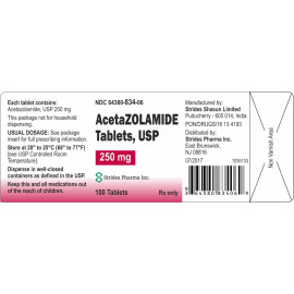 ACETAZOLAMIDE 250MG