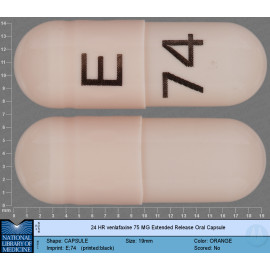 VENLAFAXINE ER 75MG