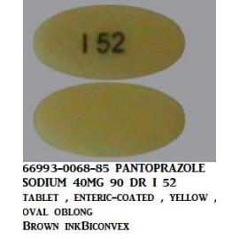 PANTOPRAZOLE SODIUM EC 40MG