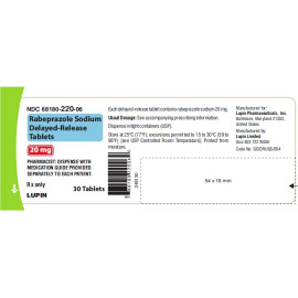 RABEPRAZOLE SOD DR 20MG