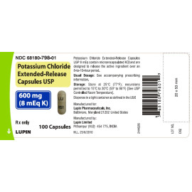 POTASSIUM CHLORIDE ER 8MEQ