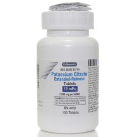 POTASSIUM CITRATE 10MEQ